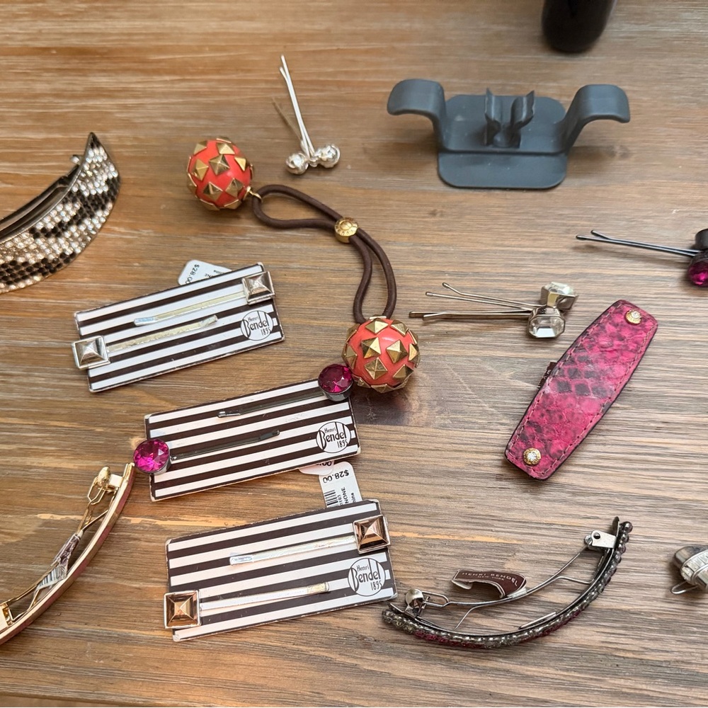 Henri Bendel Discontinued Hair Accessories Lot – 12 Pieces – NWT & EUC